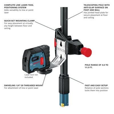 Bosch BP350 11-1/2 Ft. Telescoping Pole System