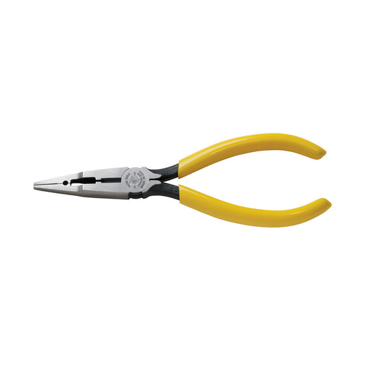 Klein Tools VDV026-049 Pliers, Connector Crimping Needle Nose, 7-Inch