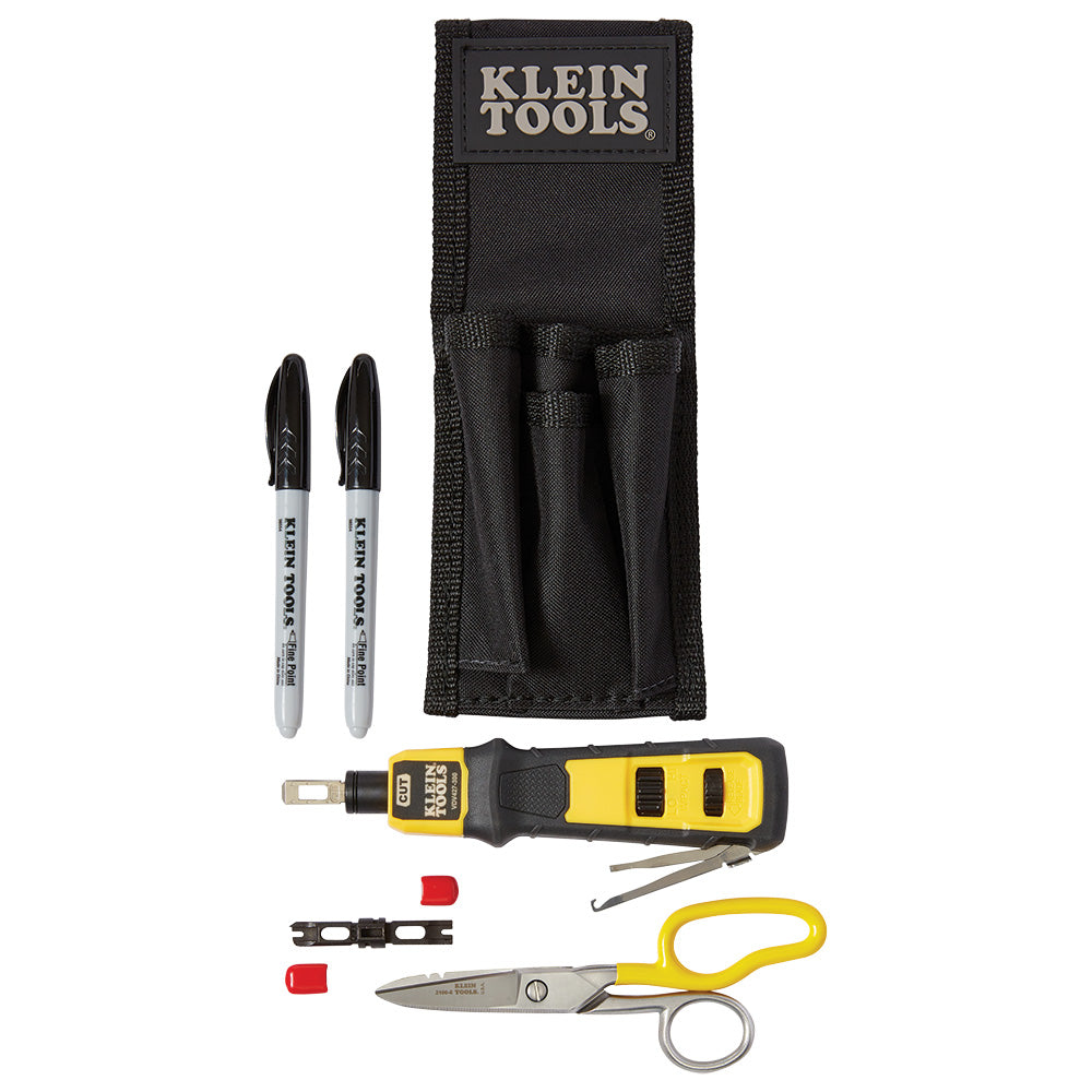 Klein Tools VDV027-813 Lan Installer Starter Kit, Punchdown