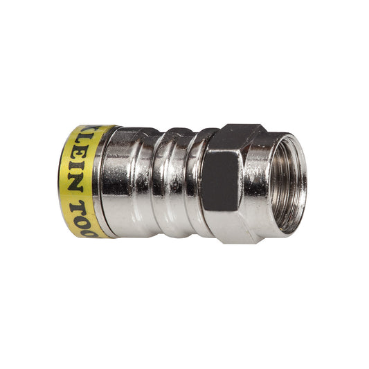 Klein Tools VDV812-627 Push-On F Connectors RG6/6Q 10-Pack