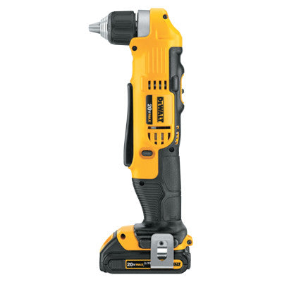 Dewalt DCD740C1 20V Max Li-Ion Compact Right Angle Drill Kit (1