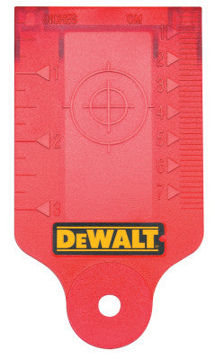 Dewalt DW0730 Laser Target Card