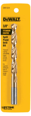 Dewalt DW1324 3/8" Titanium Drill Bit (3 Bit)