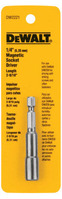 Dewalt DW2221 1/4"X2-9/16" Mag Socket (1 Ea)
