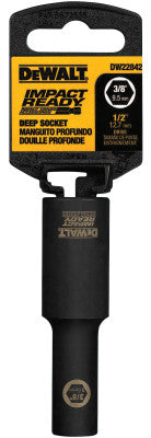 Dewalt DW2294 1" 3/8" Drive 6Pt Deep Impact Driver Ready Socke