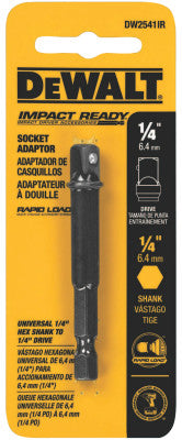 Dewalt DW2541IR 1/4" Hex Shank To 1/4" Socket Adaptor