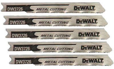 Dewalt DW3724-5 3" 18Tpi Med Metal Cutcobalt U-Shank J-Saw Bld (25 Ea)