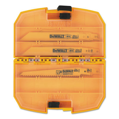 Dewalt DW4890 15-Piece Reciprocating Saw Blade Set (Tough Case (5 St)