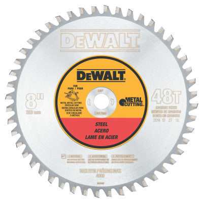 Dewalt DWA7840 8In 48T Ferr Mtl Cutting5/8In Arbor