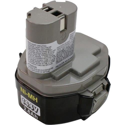 Makita 193158-3 14.4V Ni‑MH 2.6Ah Battery 1434, Pod Style