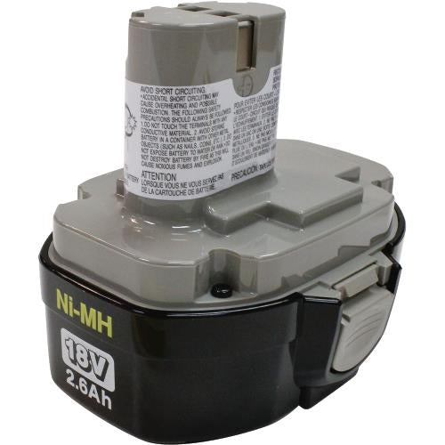 Makita 193159-1 18V Ni‑MH 2.6Ah Battery 1834, Pod Style