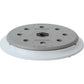 Makita 197316-3 6" Round Sanding Backing Pad, Hook & Loop, Super Soft