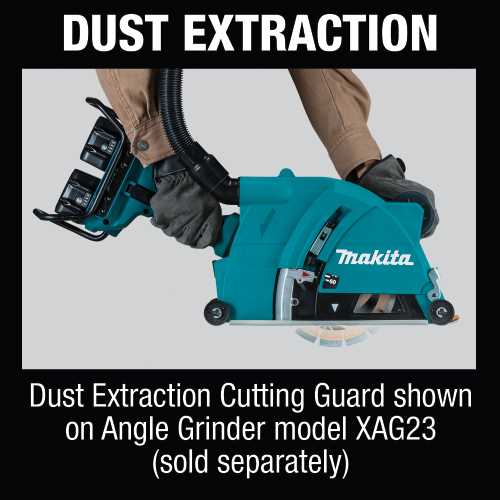 Makita 198509-5 9" Dust Extraction Cutting Guard