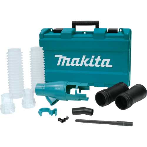 Makita 199014-5 Dust Extraction Attachment Kit, SDS‑MAX, Drilling and Demolition