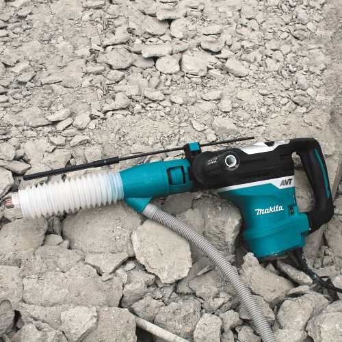 Makita 199014-5 Dust Extraction Attachment Kit, SDS‑MAX, Drilling and Demolition