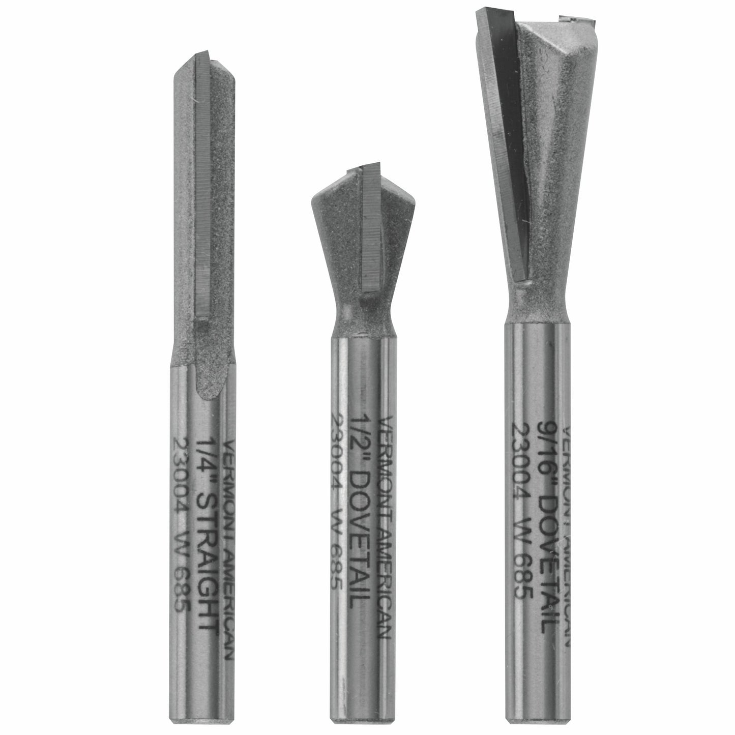 Bosch 23004 Va 3Pc Carbide Dovetail Set