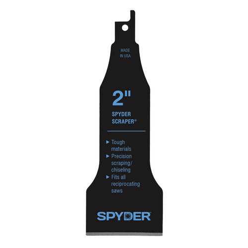 Spyder 319 Scraper 2" Bulk - With Barcode Printed On Back