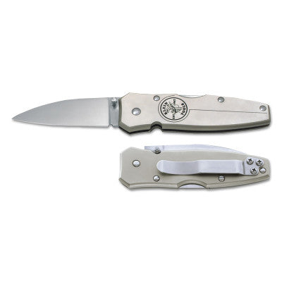 Klein Tools 44001 - Lockback Pocket Knife with 2-1/2" Stainless Steel Blade, Reliable and Versatile