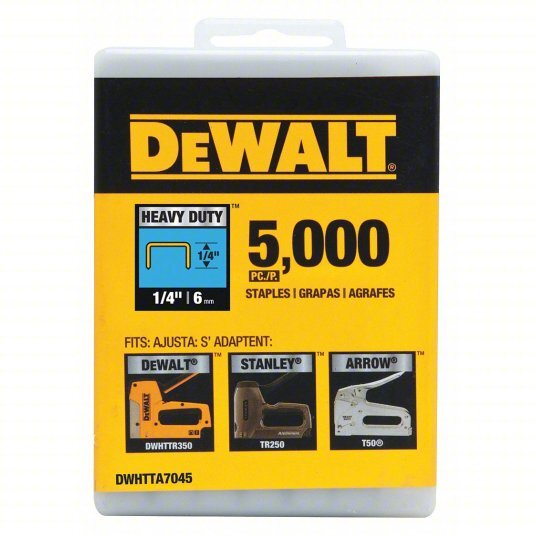 Dewalt DWHTTA7045 1/4" Heavy Duty Staples