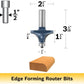 Bosch 85432M 7/8 In. X 1-1/8 In. Carbide Tipped Roundover Bit