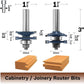 Bosch 85625MC 2 Pc. Carbide-Tippped Ogee Stile And Rail Bit Set