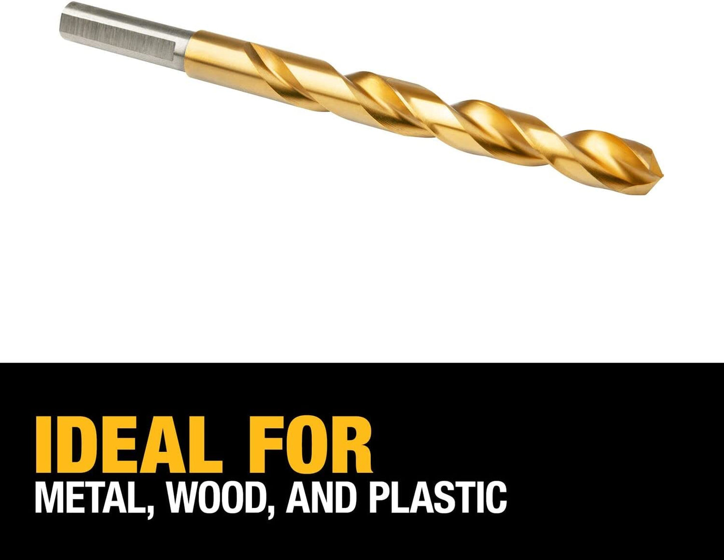 Dewalt DW1328 7/16" Titanium Drill Bit (3 Bit)