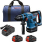 Bosch GBH18V-34CQB24 18V Sdsplus Rot Hammer Kt