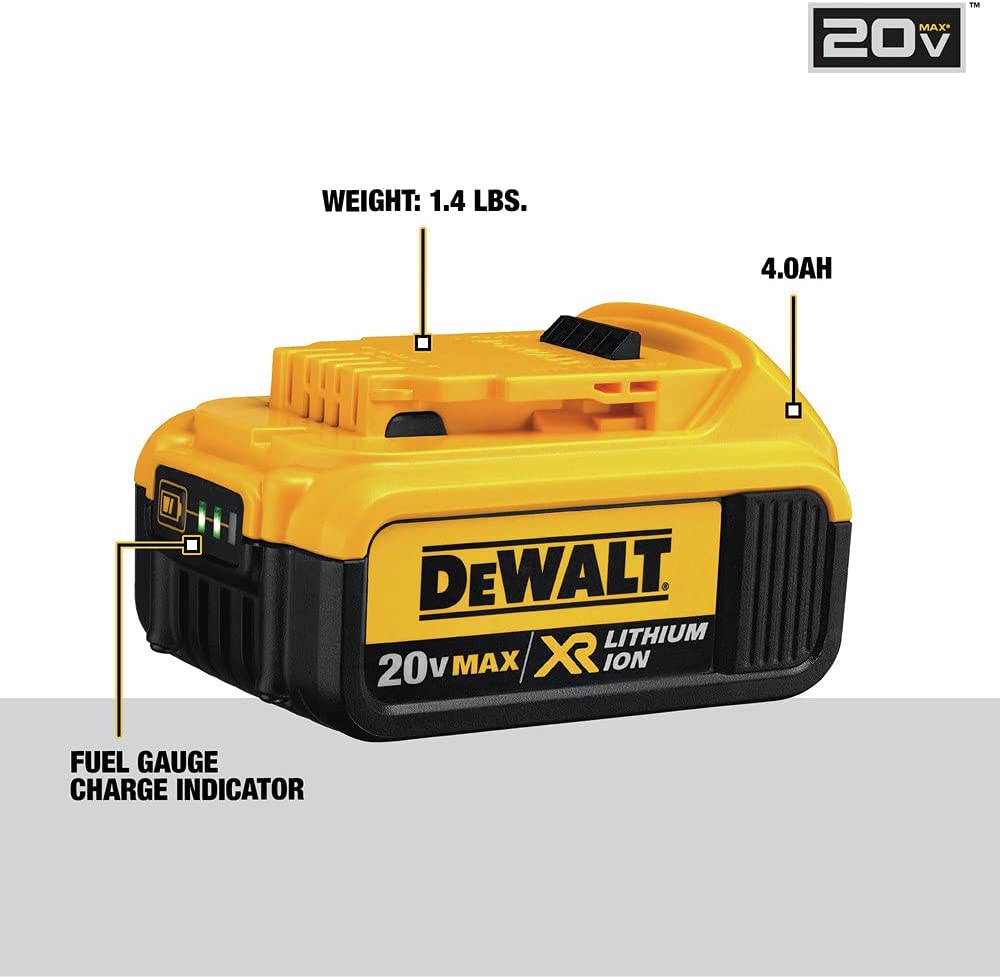Dewalt DCD980M2 20Vmaxprem3-Speed1/2"Drillkit