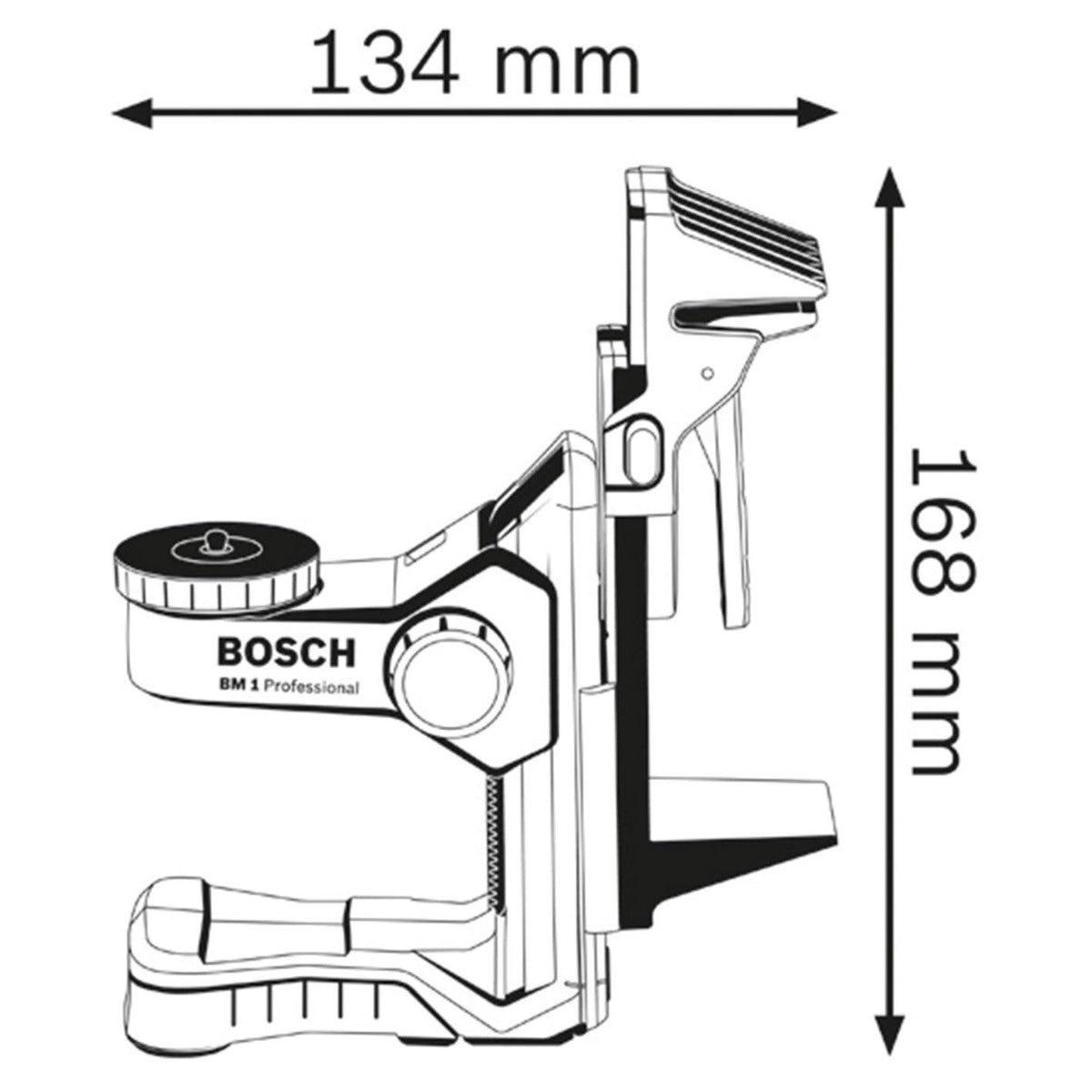 Bosch BM1 Bm 1 Positioning Device With Ceiling Grid Clip
