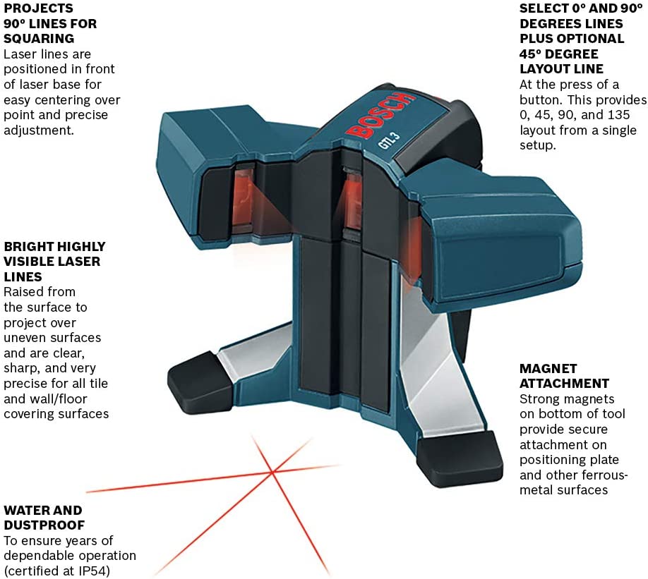 Bosch GTL3 Wall/Floor Covering Laser