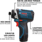 Bosch CLPK22-120 12V Max 2-Tool Combo Kit (Ps31 & Ps41) W/ (2) 2.0Ah Batteries