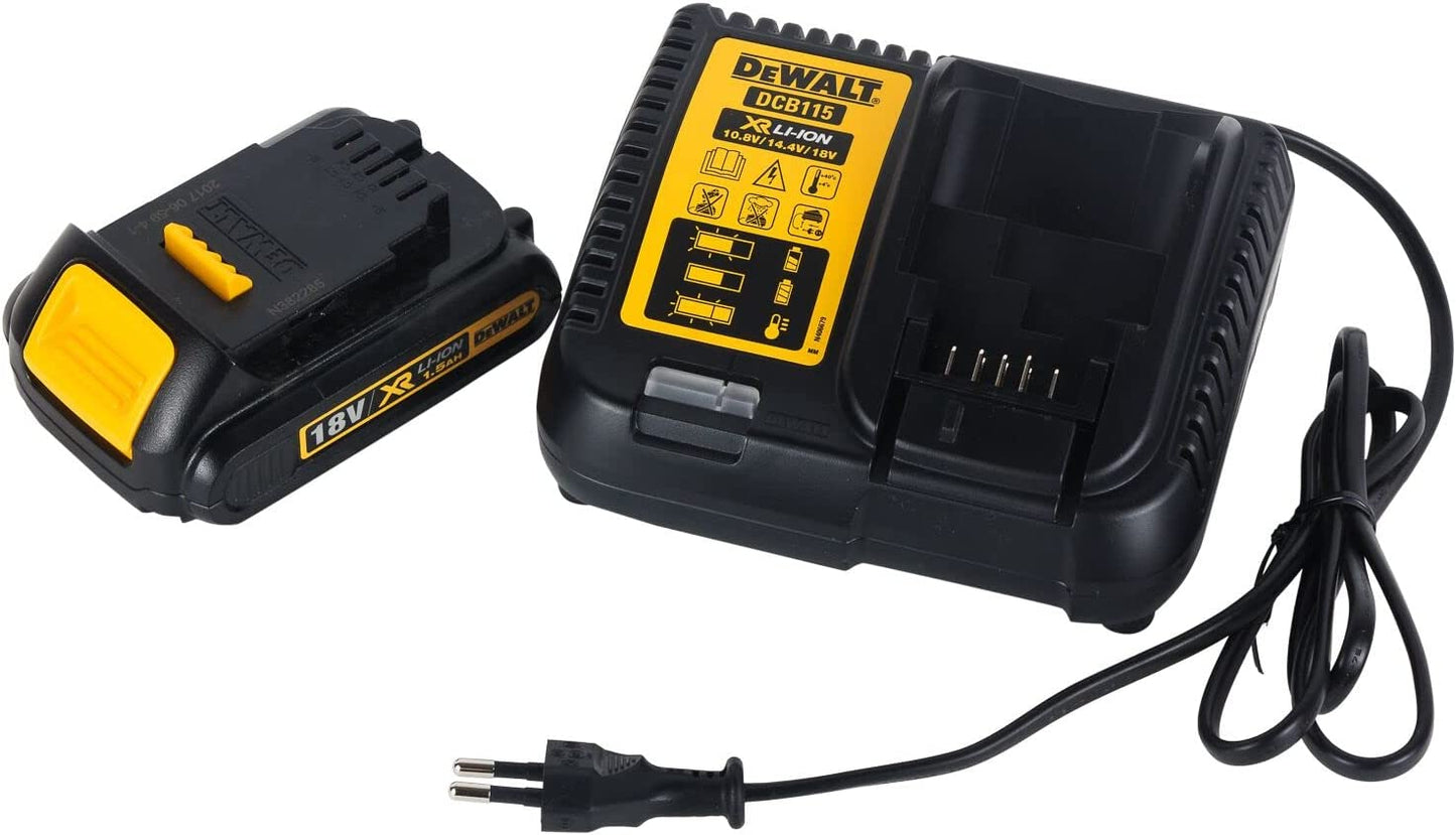 Dewalt DCD740C1 20V Max Li-Ion Compact Right Angle Drill Kit (1