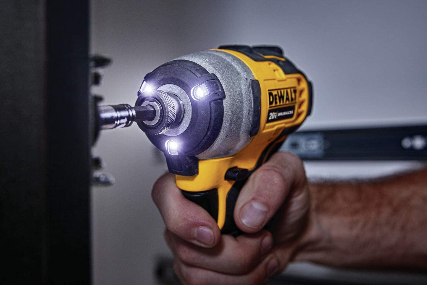 Dewalt DCF809C1 Atomic Compact Series 20V Max Brushless 1/4 In Impact Driver Kits