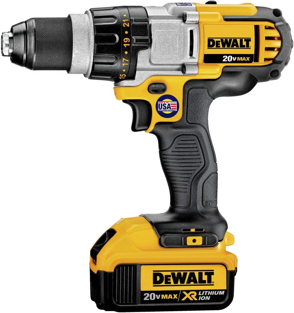 Dewalt DCD980M2 20Vmaxprem3-Speed1/2"Drillkit
