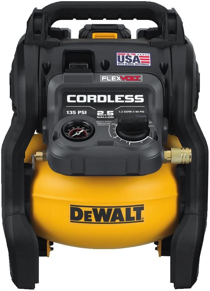 Dewalt DCC2560T1 Flexvolt® 60V Max* 2.5 Gallon Cordless Air Compressor Kit
