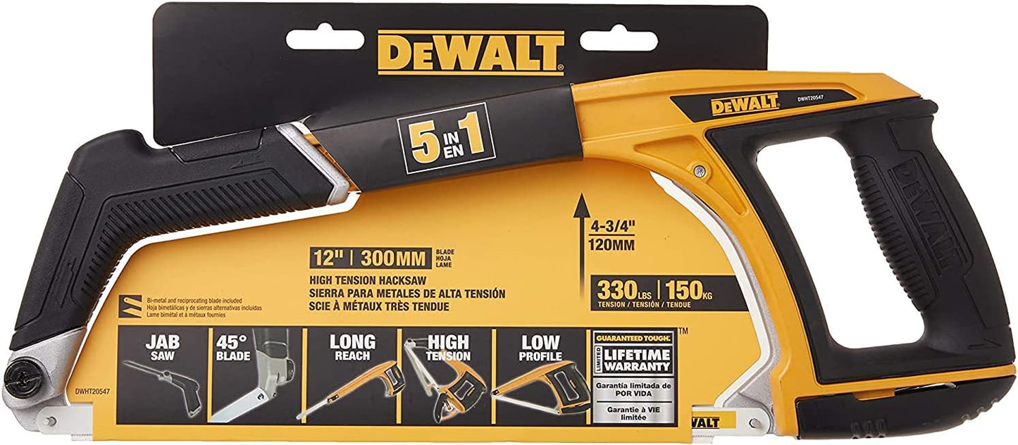 Dewalt DWHT20547L 5 In 1 Multifunction Hacksaws