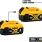 Dewalt DCB204-2 20V Max 4.0 Ah Li-Ion Battery 2-Pk