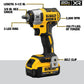 Dewalt DCF890M2 20V Max* Xr® Li-Ion Compact Cordless Impact Wrench Kits