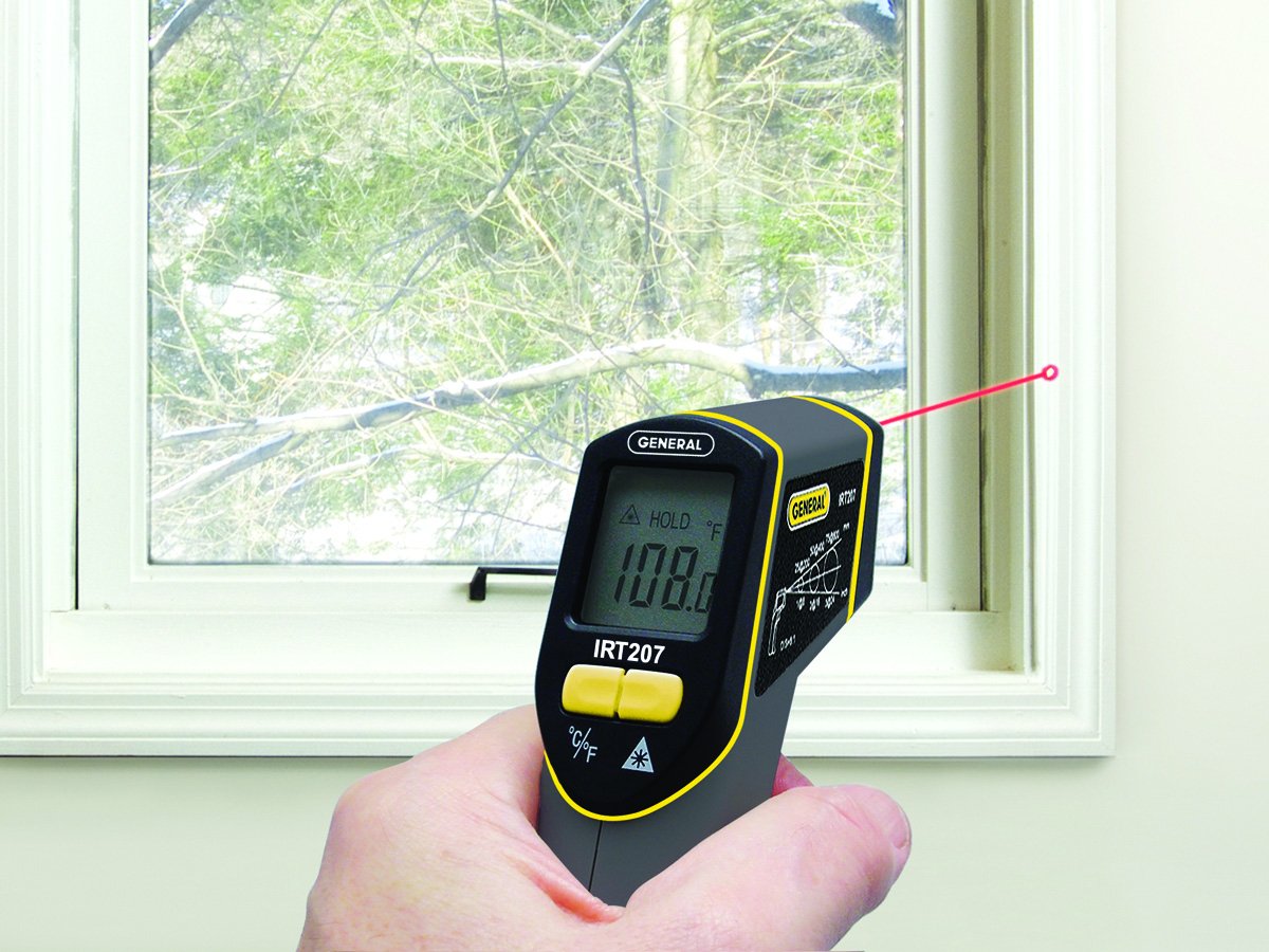 General Tools IRT207 8:1 Non-Contact Infrared Thermometer