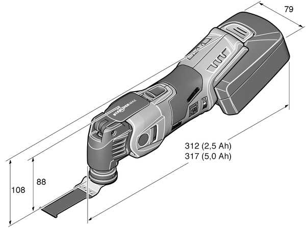 Fein 71293462090 Amm 700 Max Select N09 18V