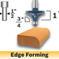 Bosch 85434MC 3/4 In. X 1 In. Carbide-Tipped Roundover Router Bit
