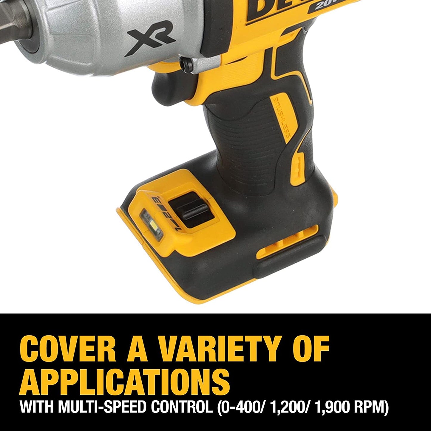 Dewalt DCF899HB 20V Max* Xr® High Torque 1/2 In. Impact Wrench W. Hog Ring Anvil (Bare)