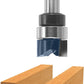 Bosch 85674M 1/2 In. X 1/4 In. Carbide Tipped 2-Flute Top Bearing Dado Clean Out Bit