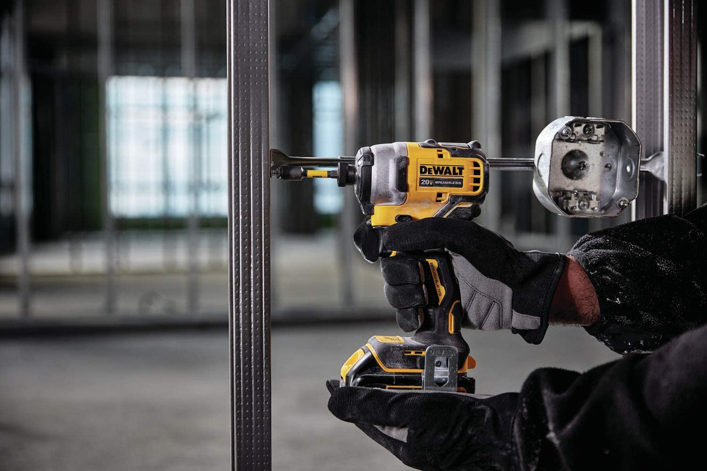 Dewalt DCF809C1 Atomic Compact Series 20V Max Brushless 1/4 In Impact Driver Kits