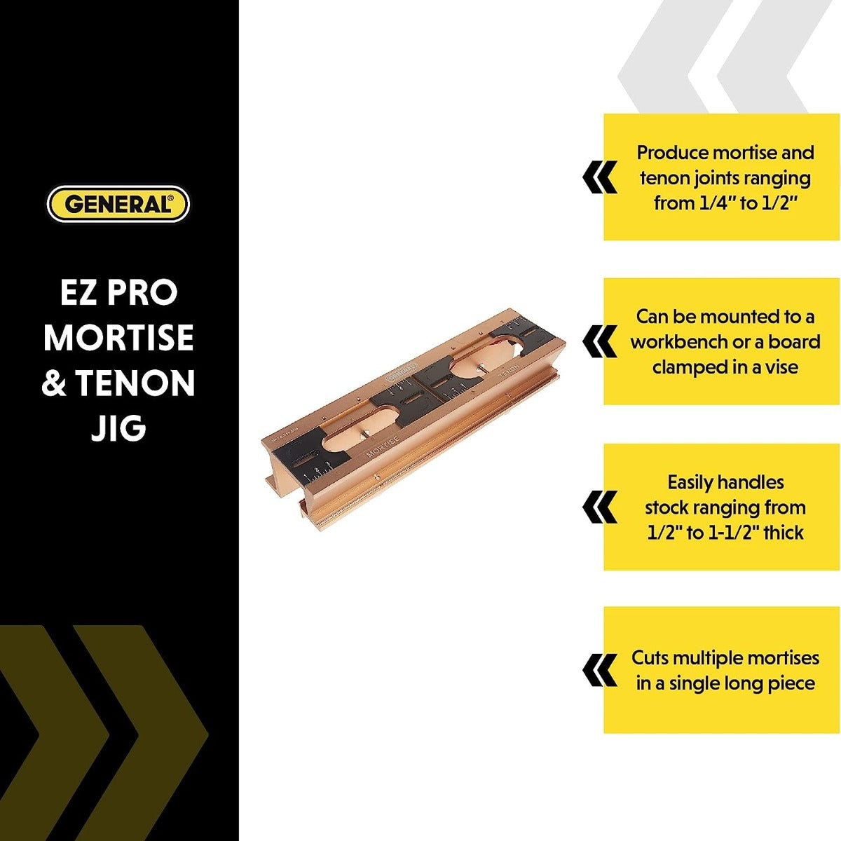 General Tools 870 E-Z Pro Aluminum Mortise & Tenon Jig Kit