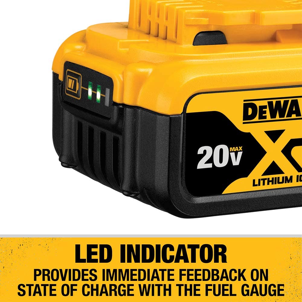 Dewalt DCB205CK 20V Max* 5.0Ah Battery Charter Kit, With Bag