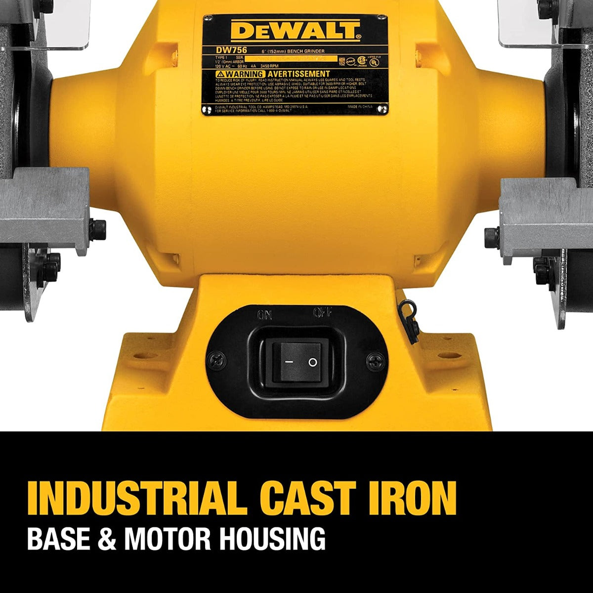 Dewalt DW756 6" 5/8Hp Bench Grinder