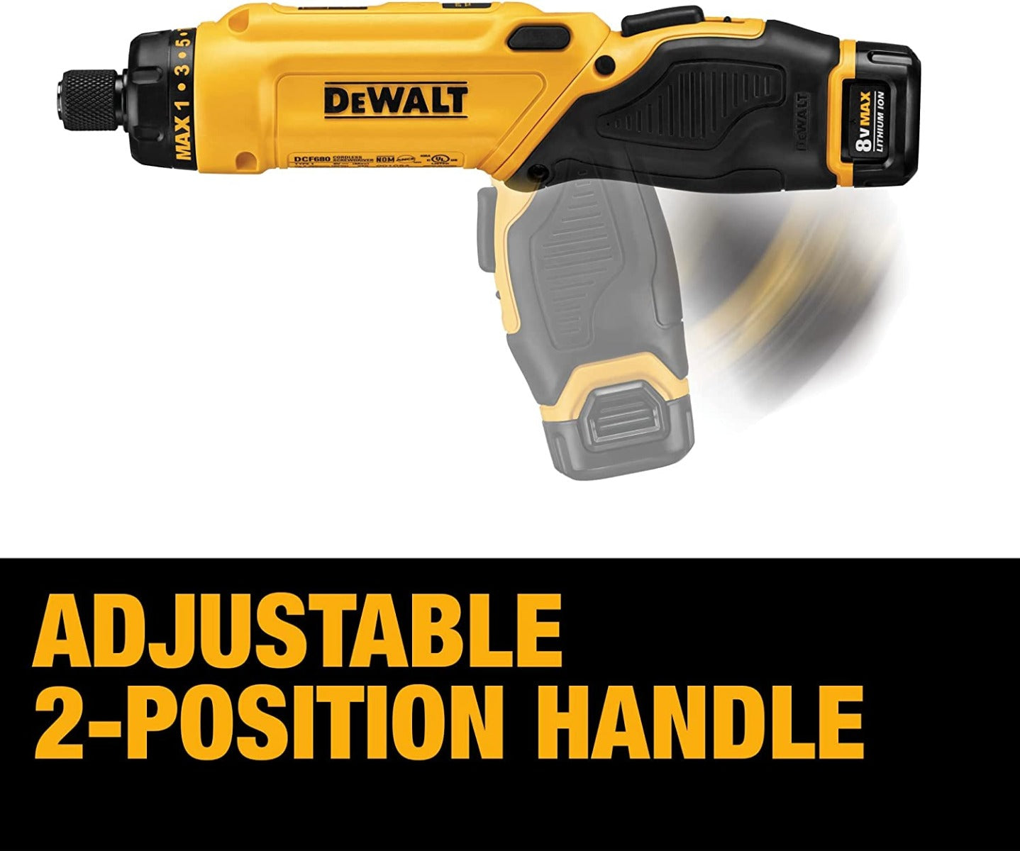 Dewalt DCF680N1 8V Max Screwdriver (1 Battery)