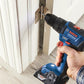 Bosch GSB18V-490B12 18V Ec Brushless 1/2 In. Hammer Drill/Driver Kit With (1) 2.0 Ah Slimpack Battery