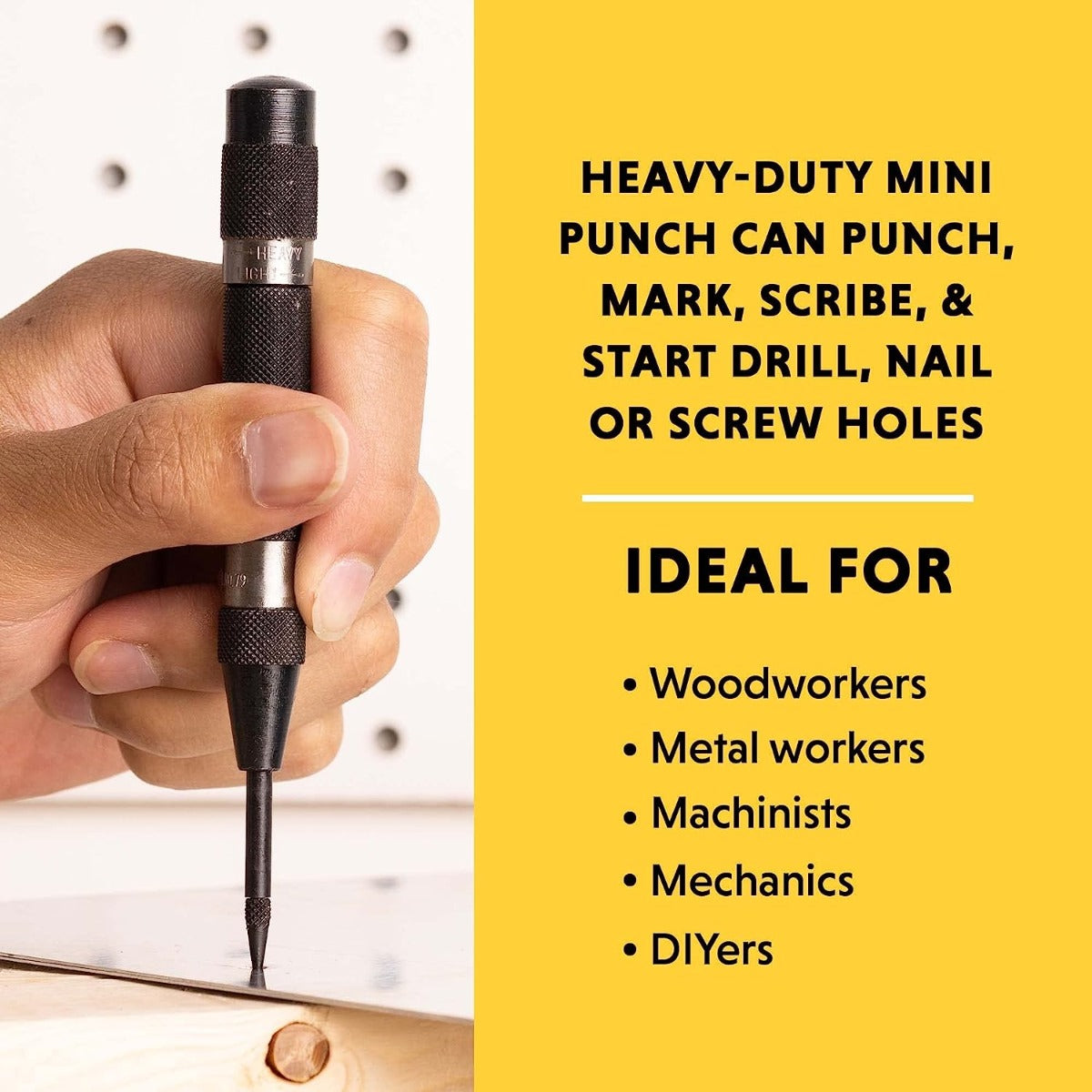 General Tools 79 Mini Heavy-Duty Automatic Center Punch